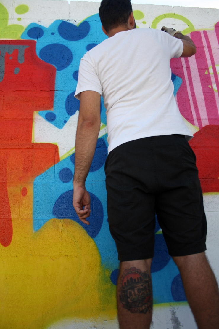 Exhibición de Graffiti en Gasteiz.