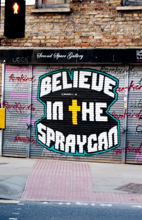 Believe in the Spraycan.